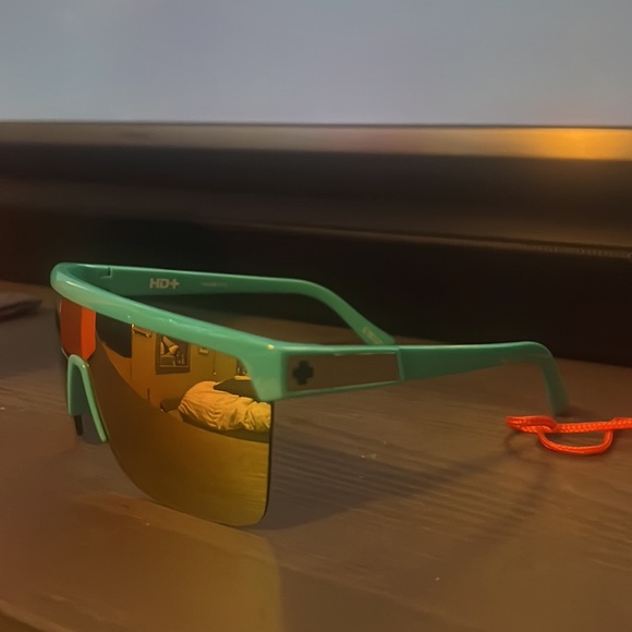 Spy turquoise Sunglasses Flynn 5050 Teal Riff Raff - Picture 2 of 8